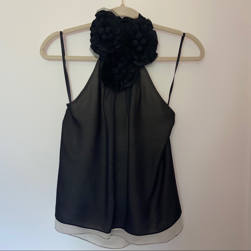 BCBGMaxAzria Halter-top